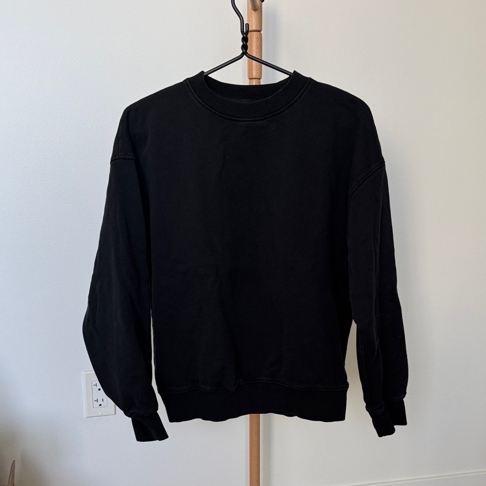Colorful Standard Crewneck Sweatshirt in Black